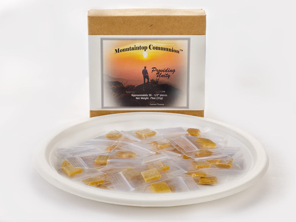 Mountaintop Communion bread allergen-free labeling supports safe choices