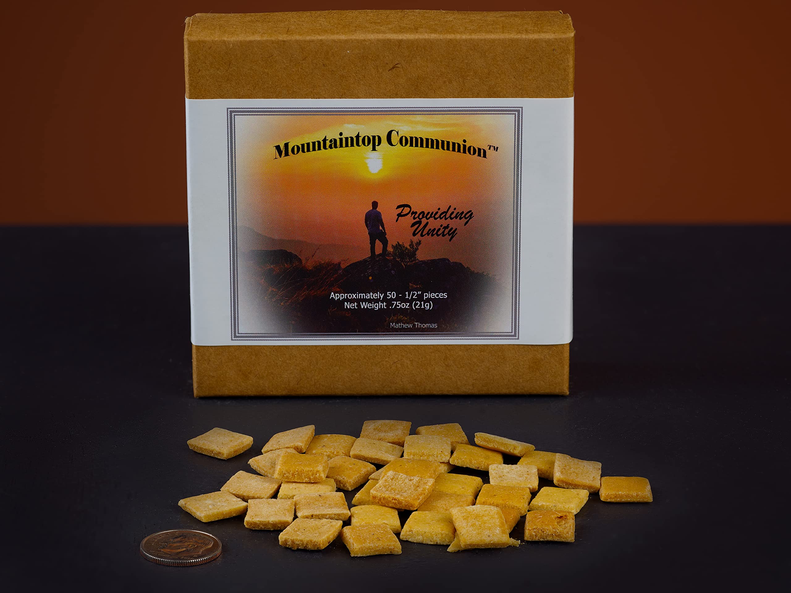 Mountaintop Communion bread gluten-free ingredients emphasize quality