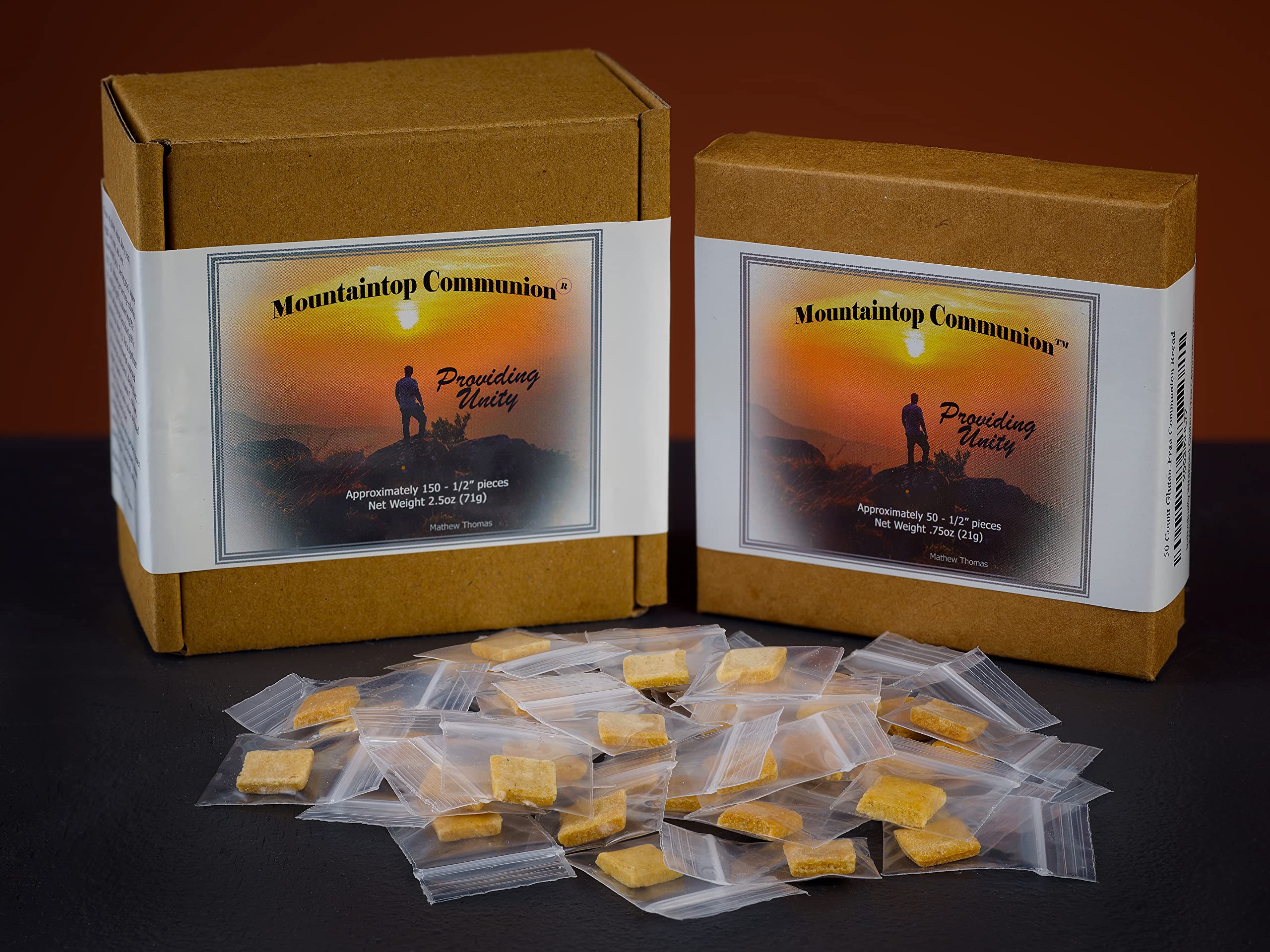 Mountaintop Communion bread made in the United States