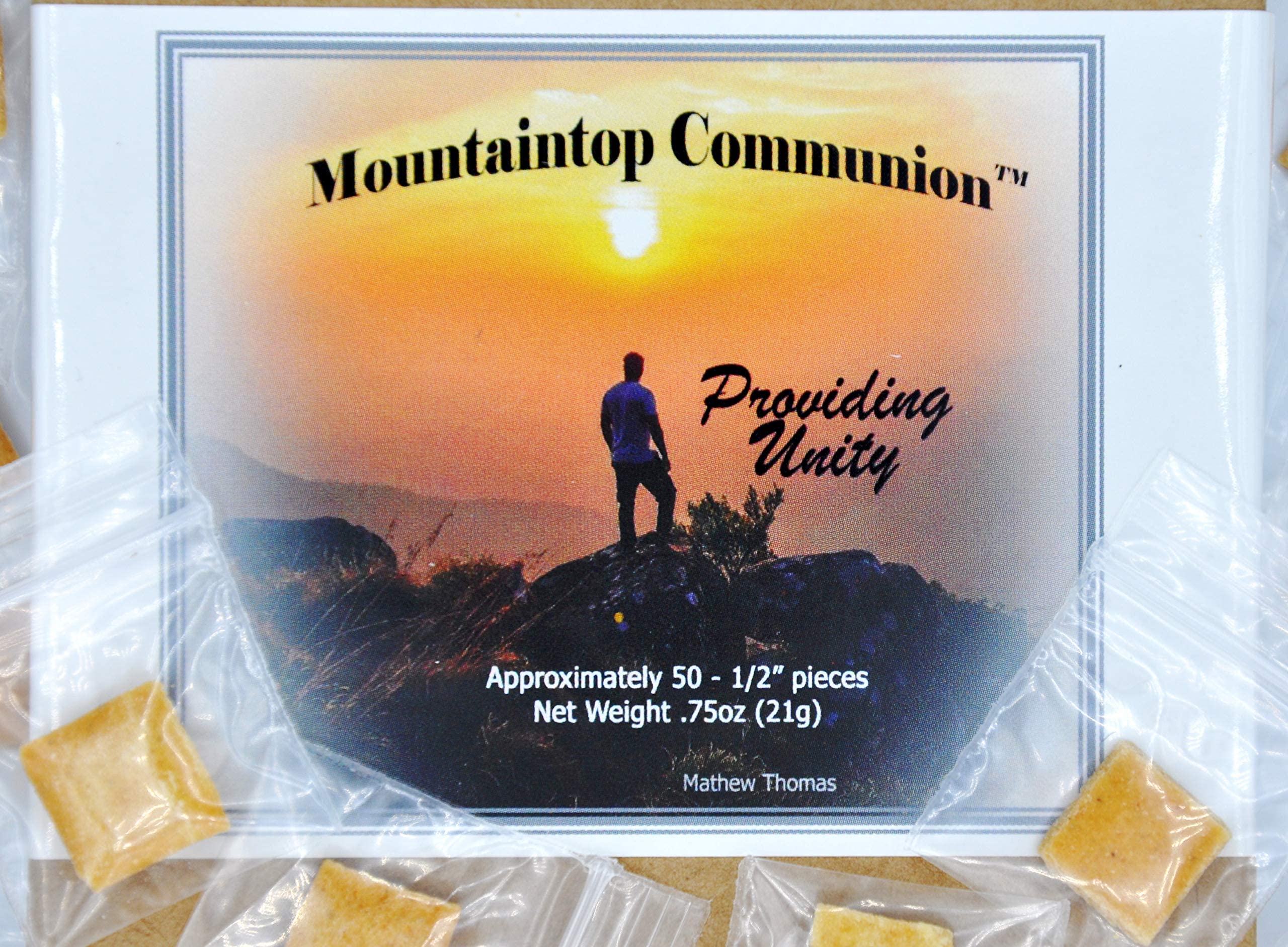 Mountaintop Communion bread taste close-up highlights mild flavor