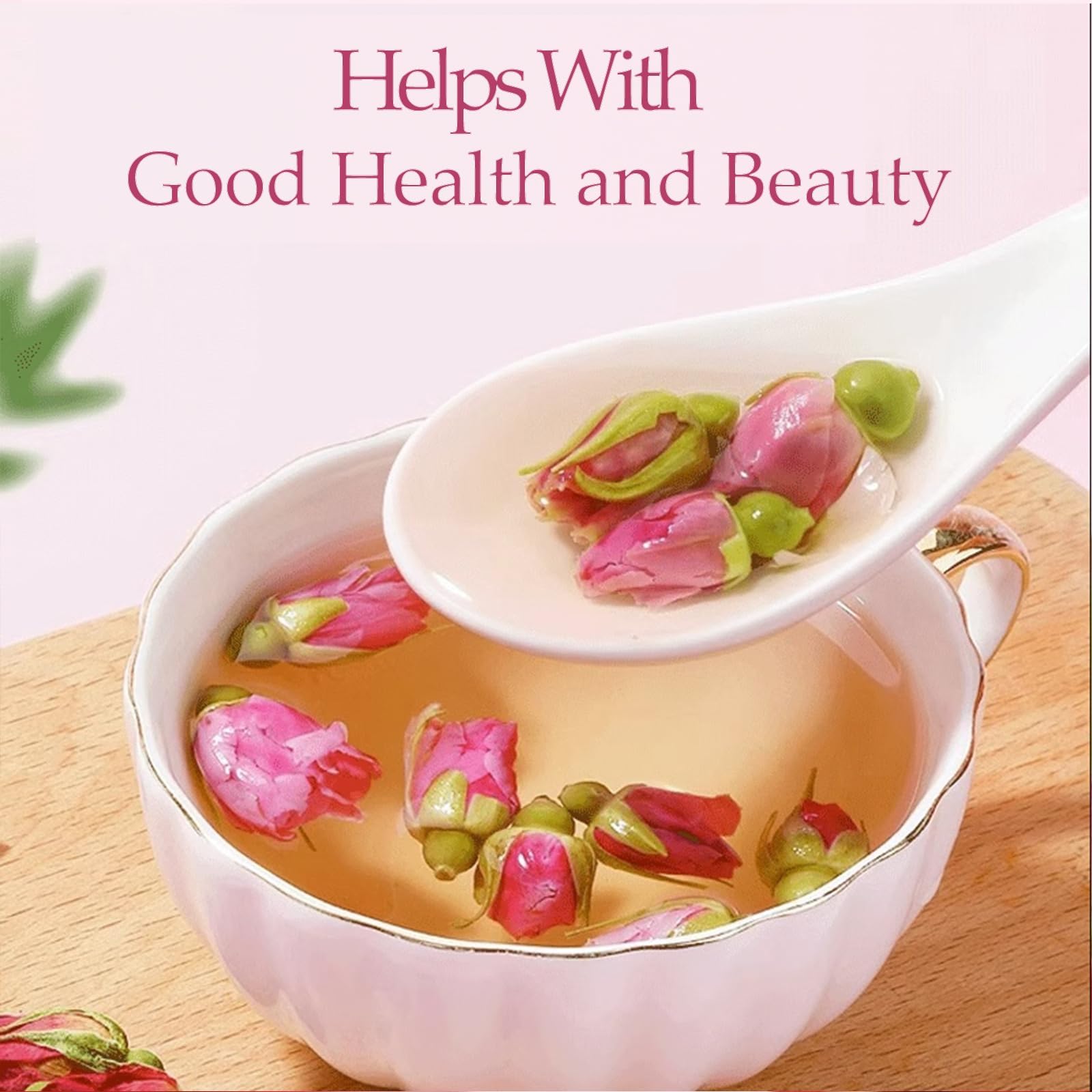 MQUPIN rose tea DIY desserts and pastries infusion