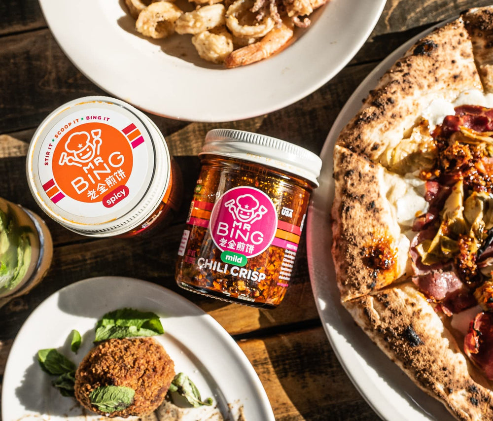 MR BING Chili Crisp on eggs delivers crunchy, flavorful breakfast inspiration.