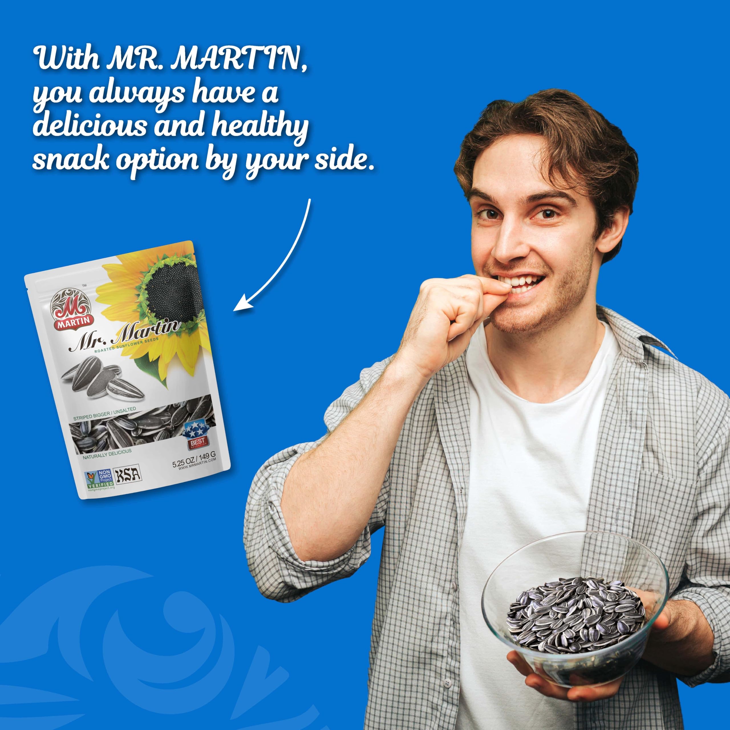 MR. MARTIN kosher-certified seeds for mindful munching