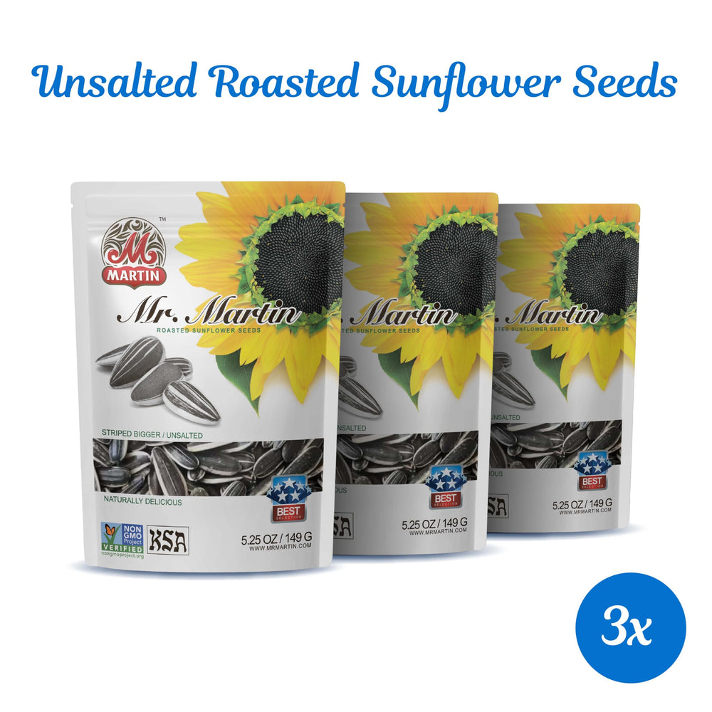 MR. MARTIN kosher non-GMO seeds suitable for vegan and keto snacking