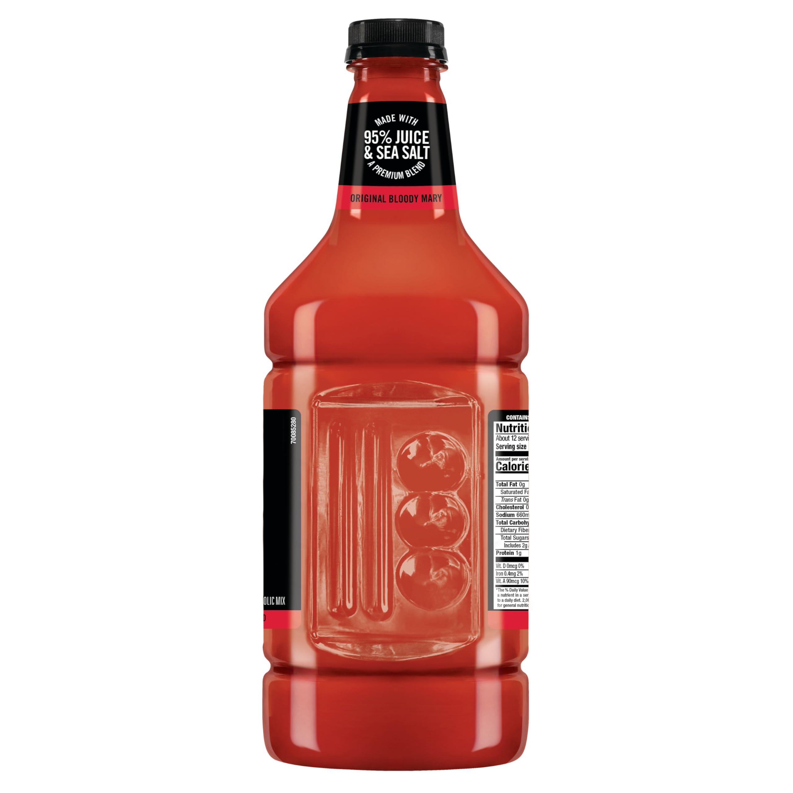 Tomato juice blend ingredients from Mr & Mrs T show premium base flavor