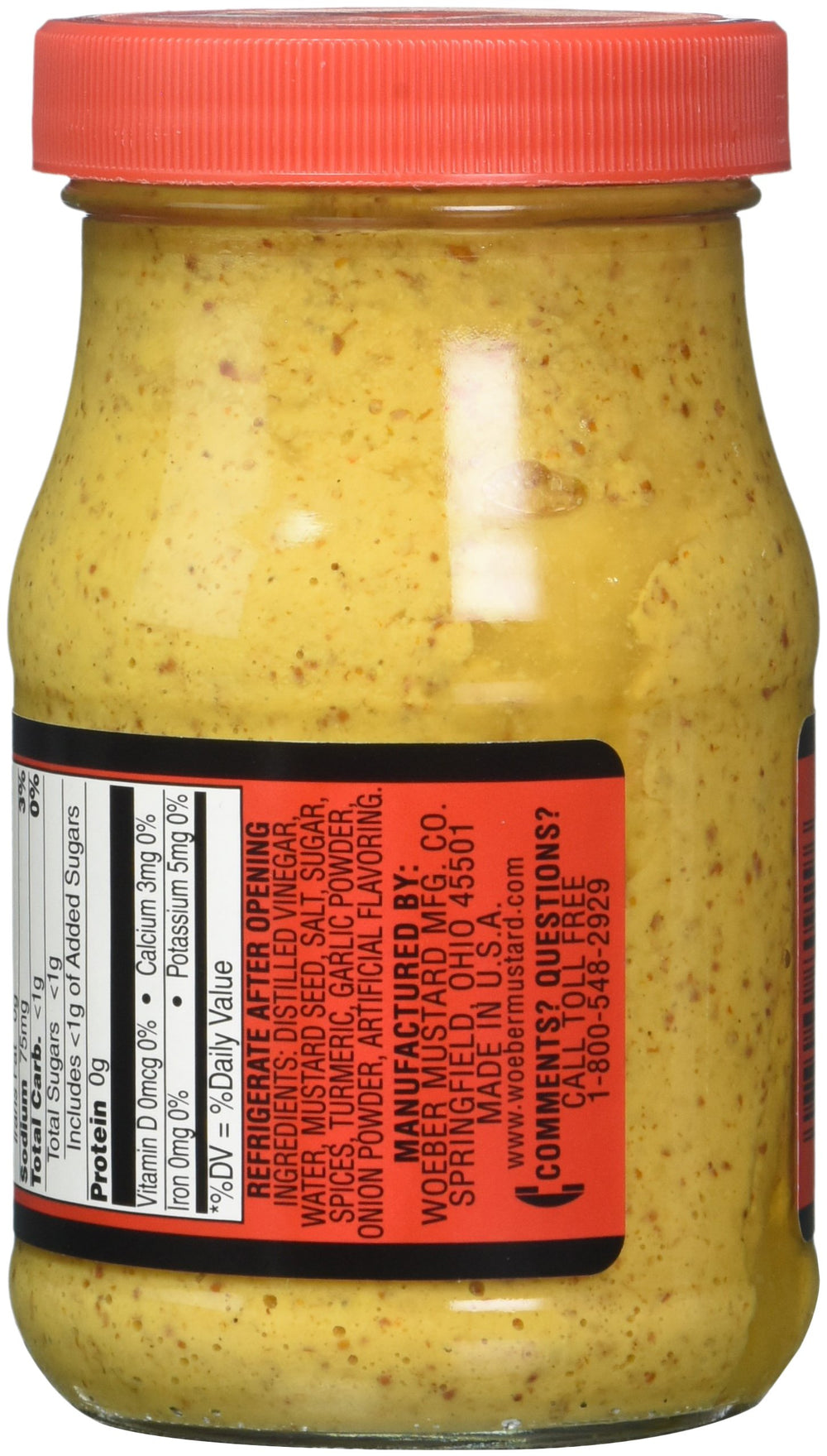 Mr. Mustard Hot pour demonstrates easy application on sandwiches