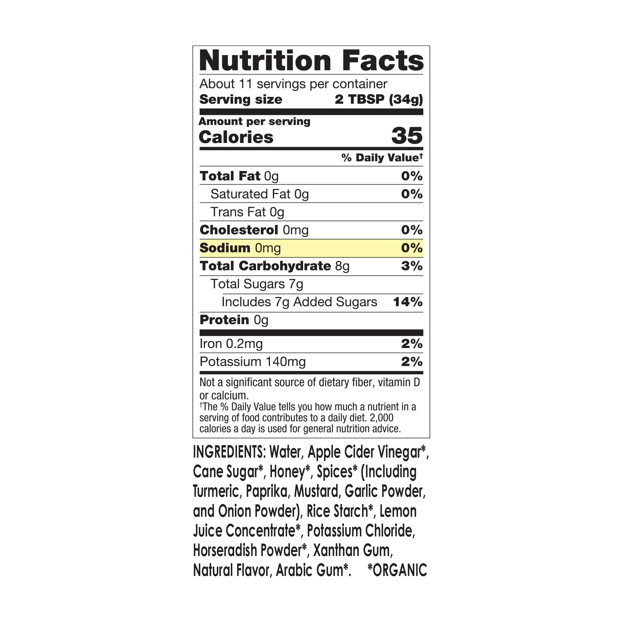 Mr. Spice Organic Honey Mustard Sauce serving as a bright salad dressing.