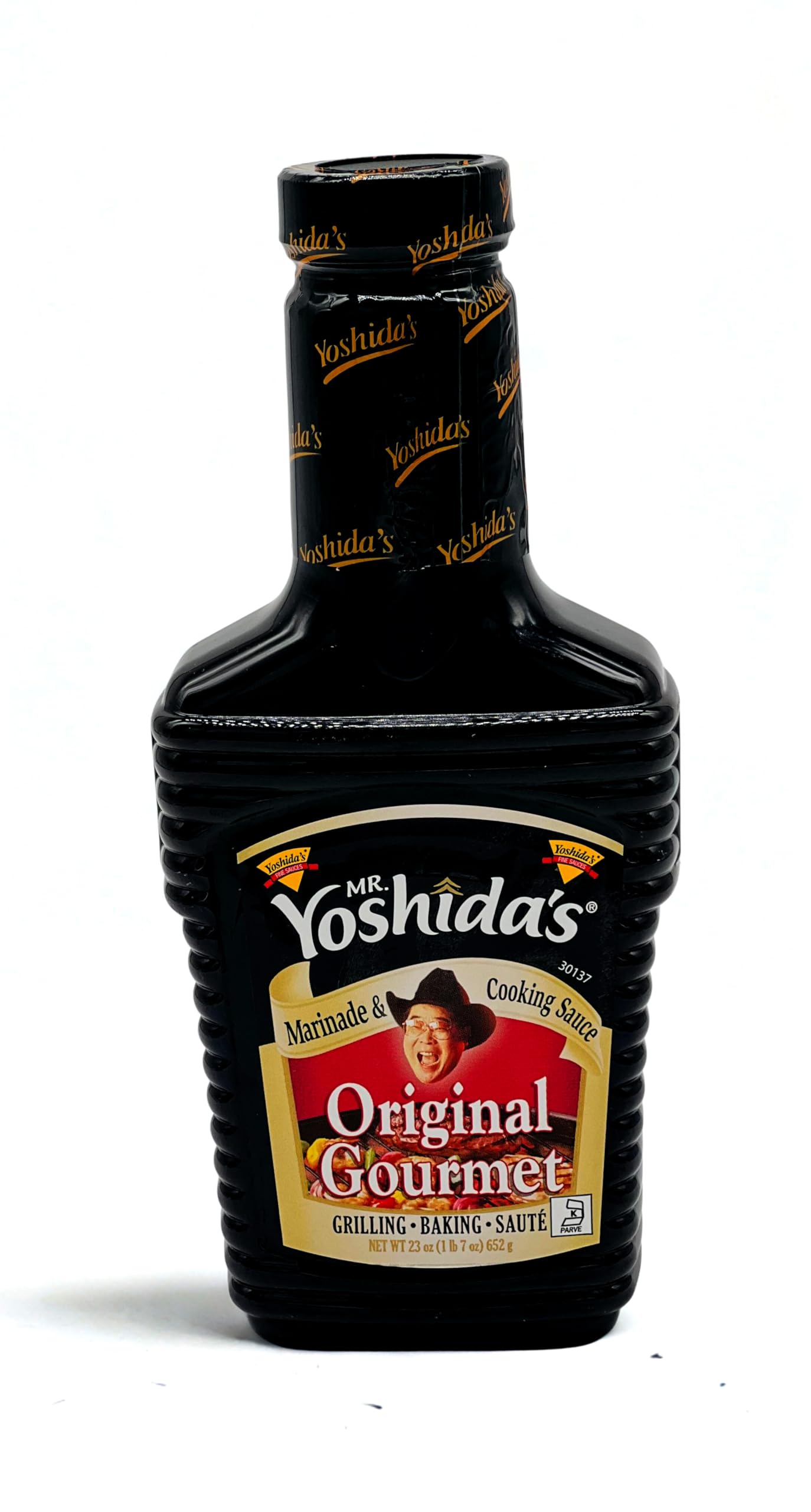 Mr. Yoshida's Kosher-friendly Marinade label for pantry cooking