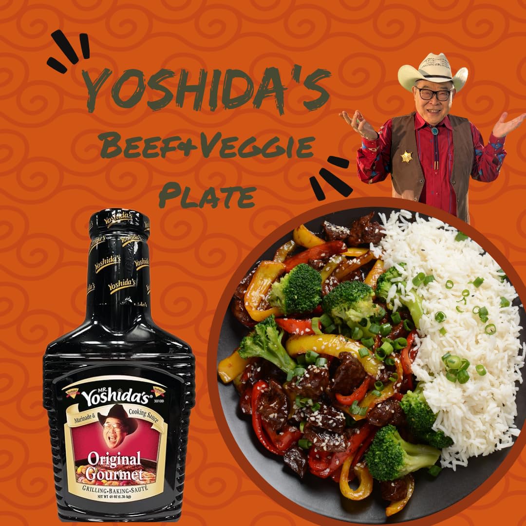 Kitchen scene featuring Mr. Yoshida's marinade ready for cooking