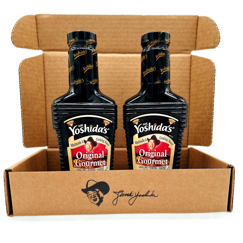 Mr. Yoshida's Marinade on noodles adds depth and sweetness