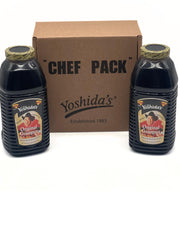 Mr. Yoshida's Original Japanese Barbecue Marinade label highlights versatile sauce for marinating chicken