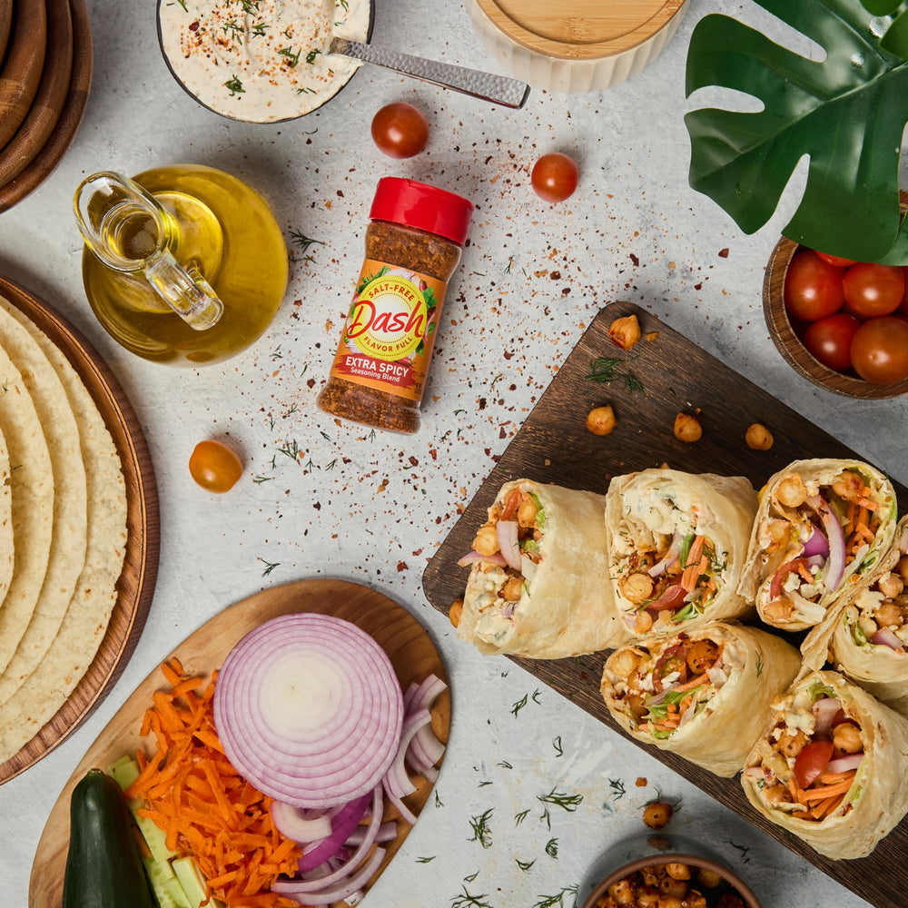 Mrs. Dash Extra Spicy chili bowl adds warmth and flavor without salt.
