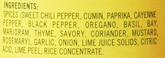 Mrs. Dash Fiesta Lime on a finished dish, salt-free and no MSG