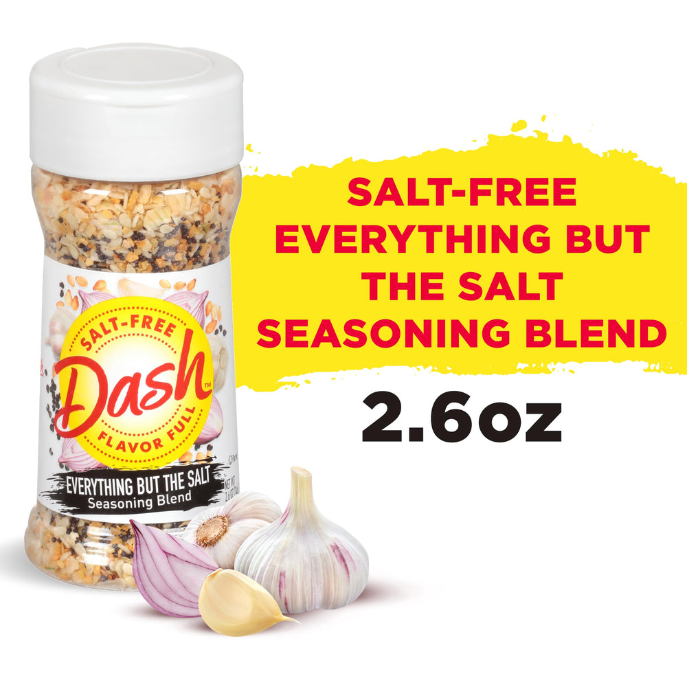 Mrs. Dash onion-garlic-sesame-poppyseed blend enhances meals