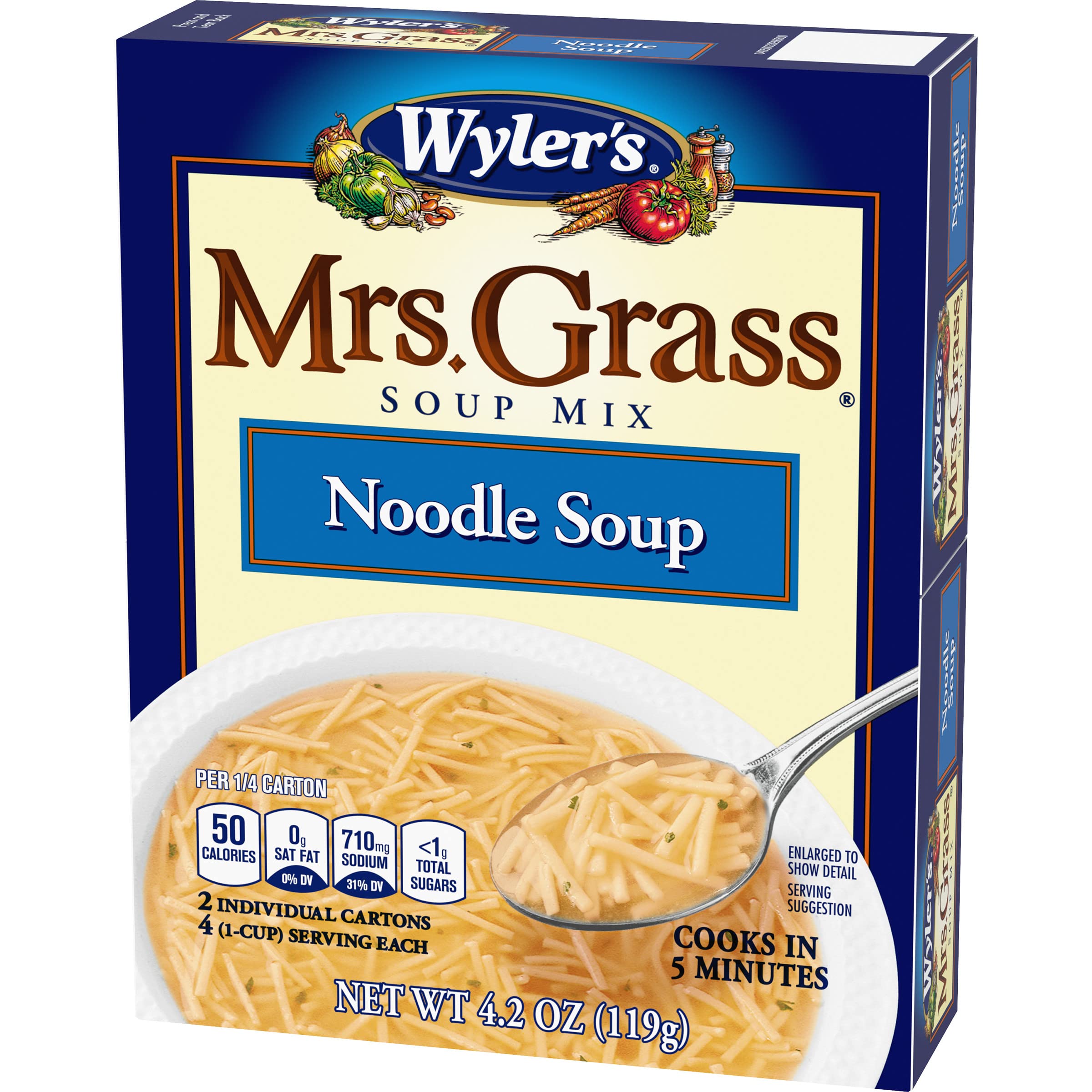 Mrs. Grass Noodle Soup served in a cozy bowl with steaming aroma