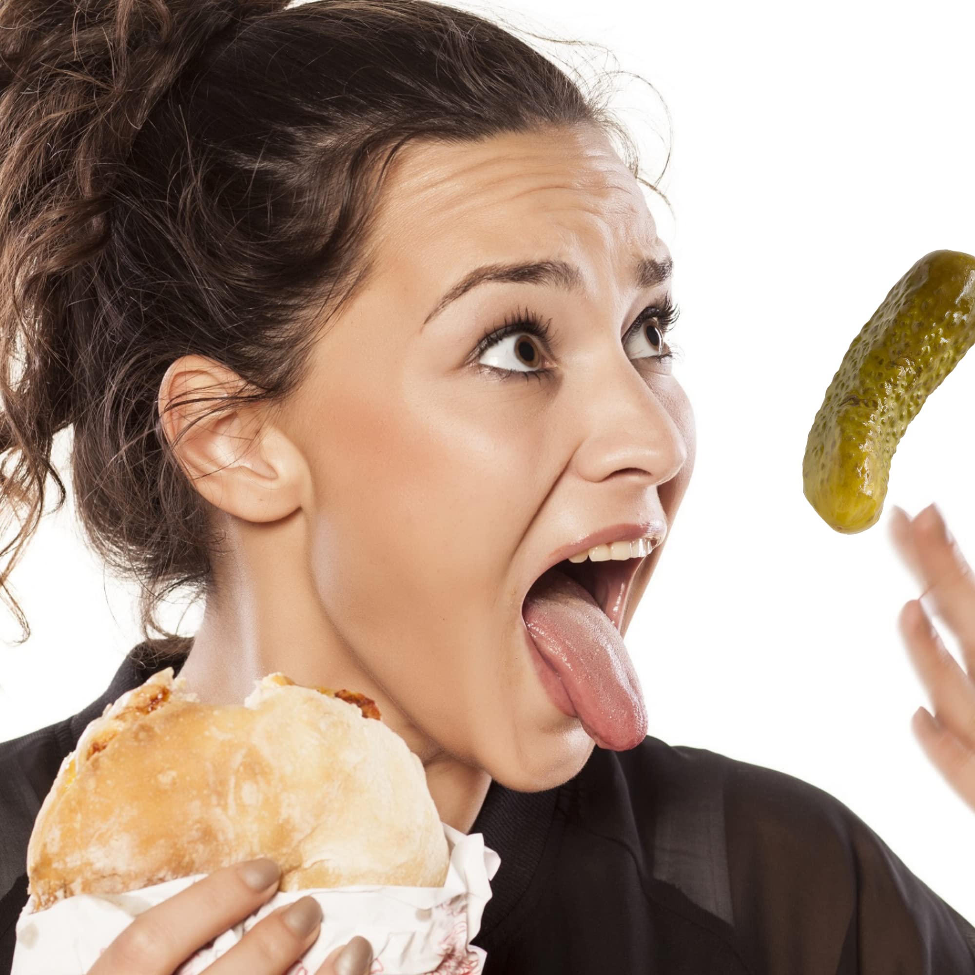 Mrs. Klein's Hot Dill Pickles served on a platter for sharing.