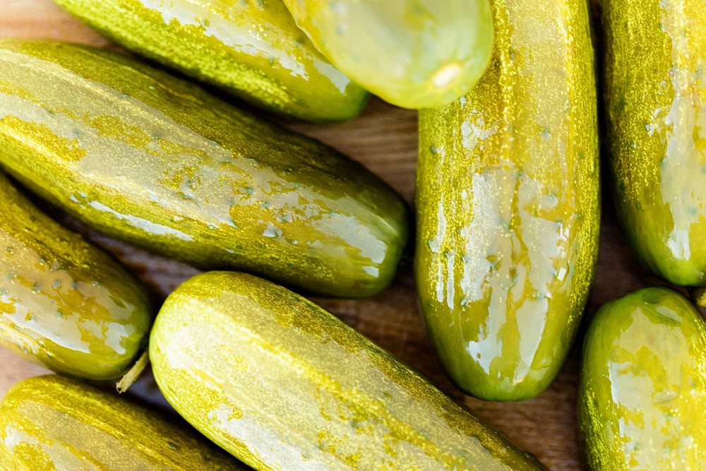 Mrs. Klein's Kosher label highlights quality ingredients and heritage.
