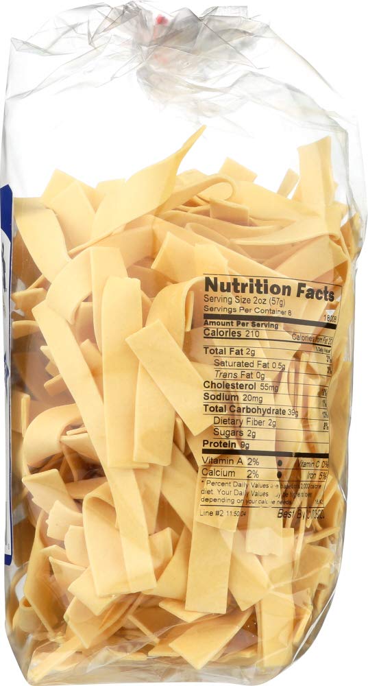 Mrs. Miller's egg noodles wide cooking scene suggests family-friendly pasta dinners.