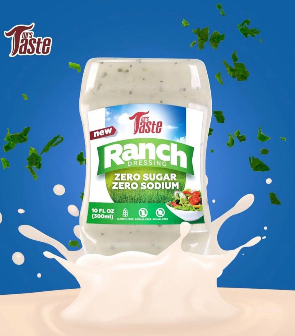 Dipping with Mrs Taste Sugar Free Ranch for vegetables and snacks
