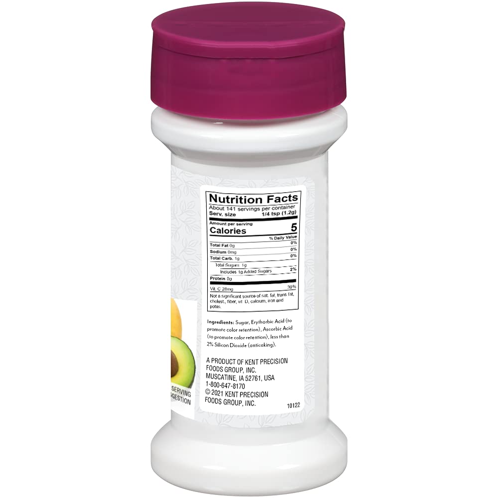 Six-bottle pack of Mrs. Wages Fresh Fruit Preserver for pantry stocking.