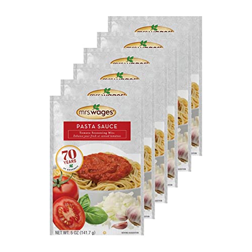 Mrs. Wages pasta sauce canning process using hot water bath for long term storage