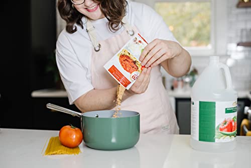Mrs. Wages ready to serve pasta dish with flavorful sauce