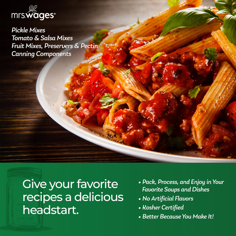 Mrs. Wages value pack six pouches offers family friendly value