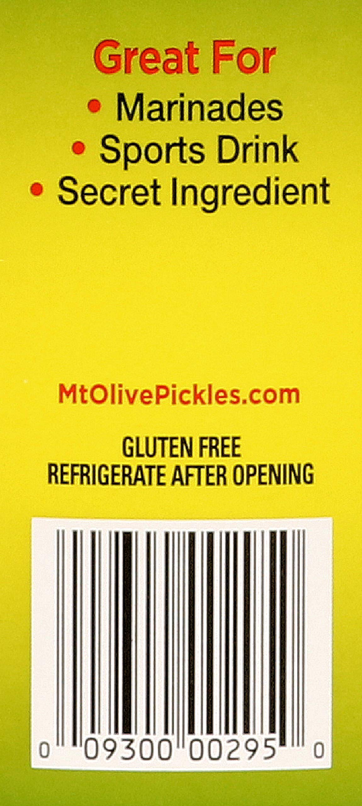 Mt. Olive Pickle Juice served with chips as a tangy dip