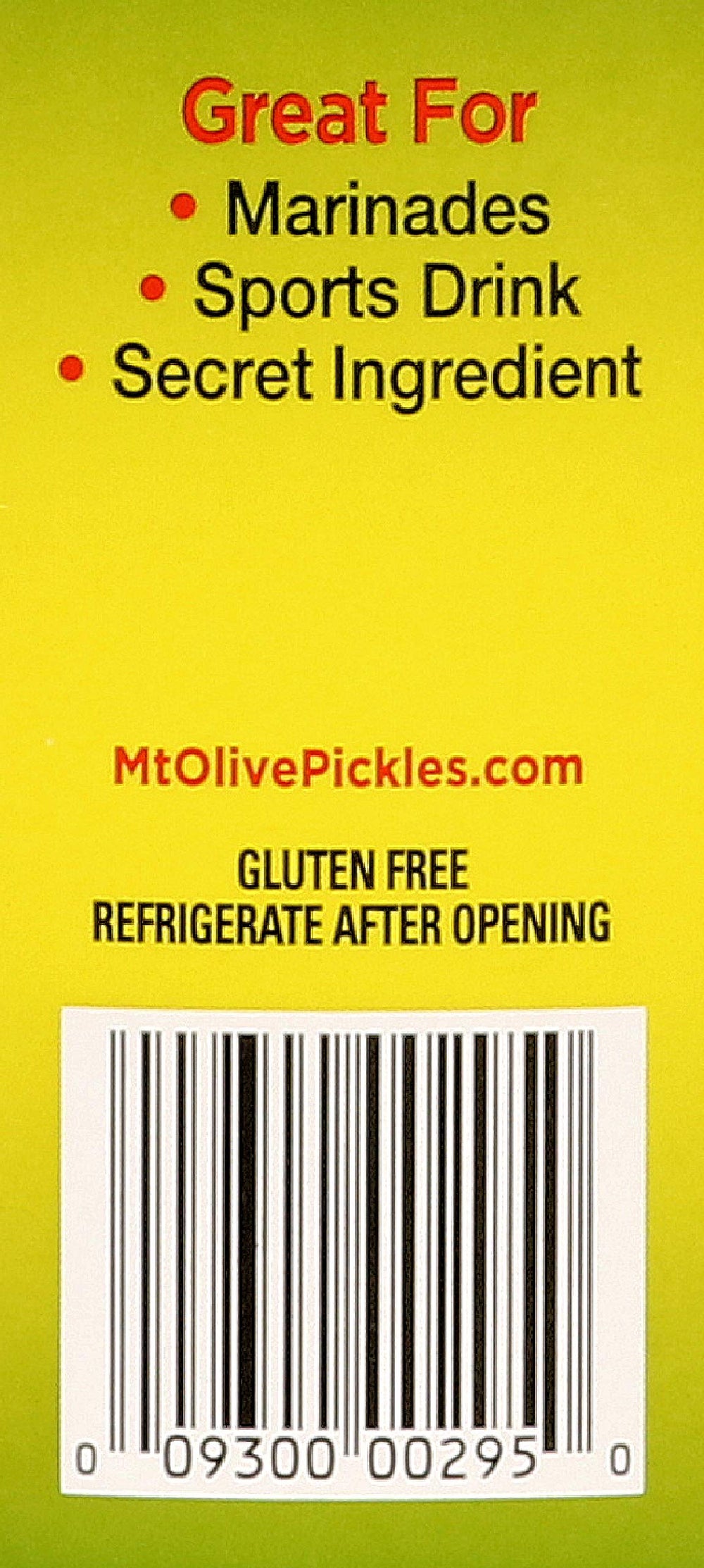 Mt. Olive Pickle Juice served with chips as a tangy dip