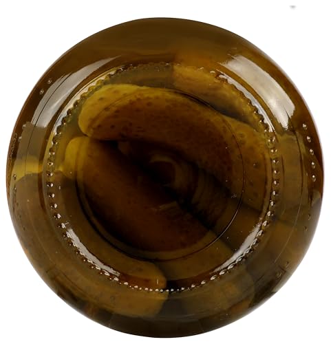 Mt Olive Sweet Gerkins Pickles 16 oz close up crisp texture.