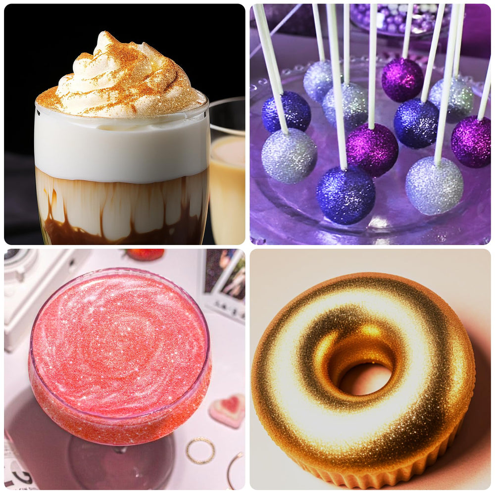 Mtcolors glitter dust on cookies delivers eye-catching shimmer for any occasion