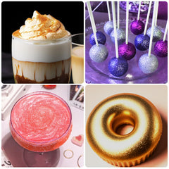 Mtcolors glitter dust on cookies delivers eye-catching shimmer for any occasion