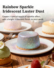 Mtcolors edible glitter spray decorates cocktails with metallic shimmer