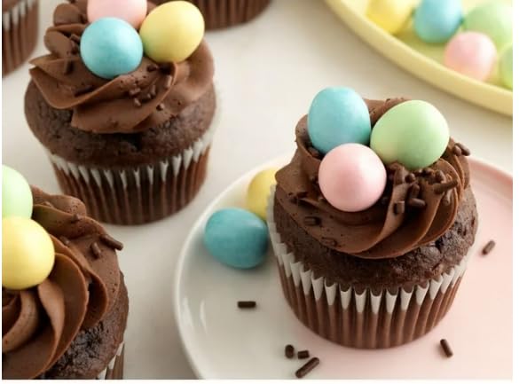 Muchai Innovations candy coated eggs used as dessert topping for brownies and ice cream