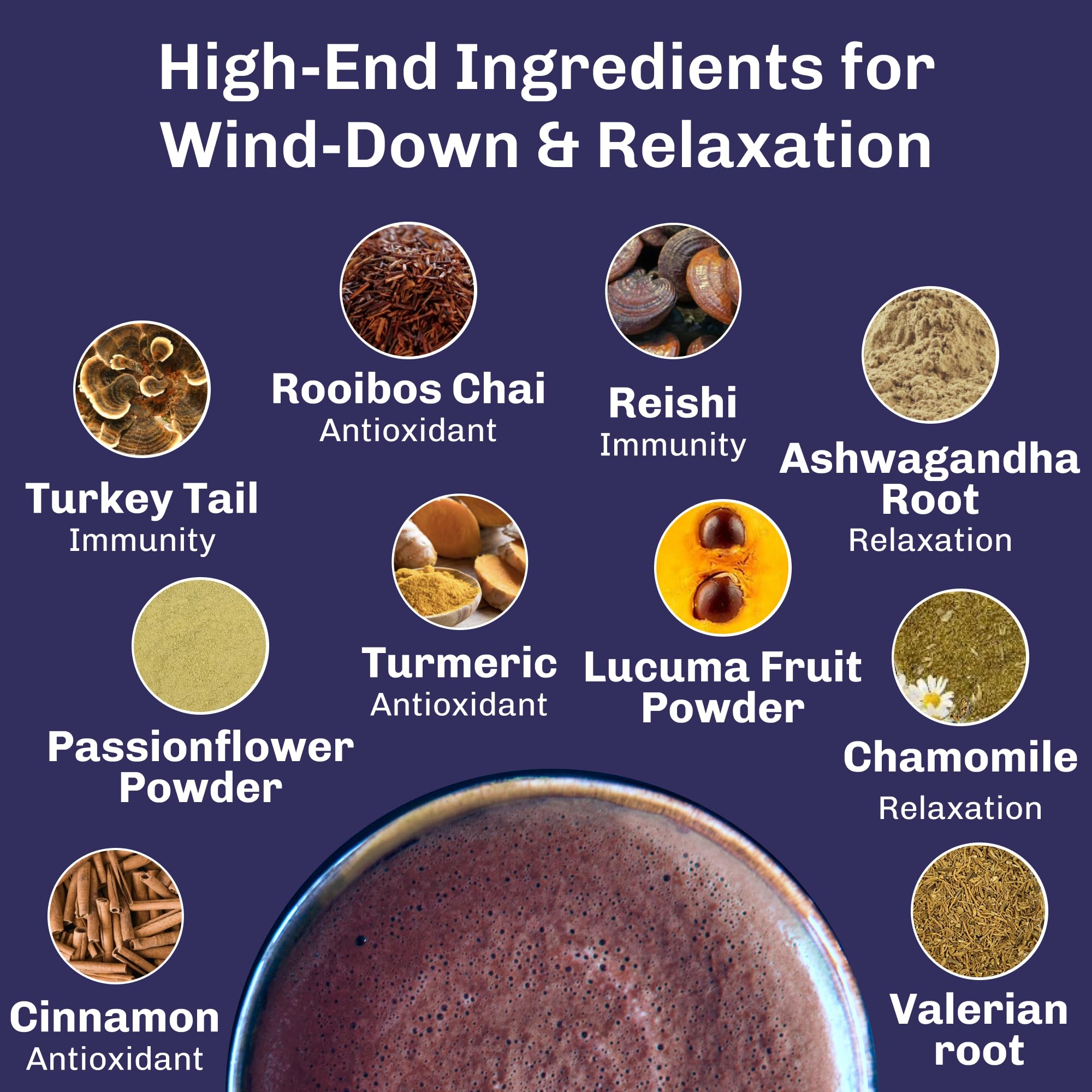 MUD\\WTR Rest chai spice blend enriching cozy nighttime tea