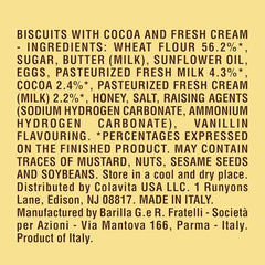 Mulino Bianco Abbracci packaging from Italy, authentic Italian tradition in every box.