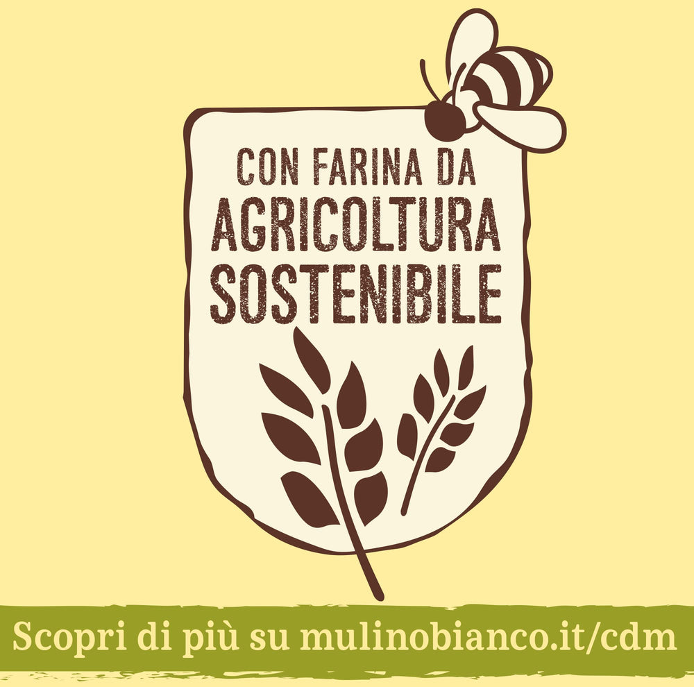 Ingredients highlight sustainable flour and no palm oil in Baiocchi al Pistacchio