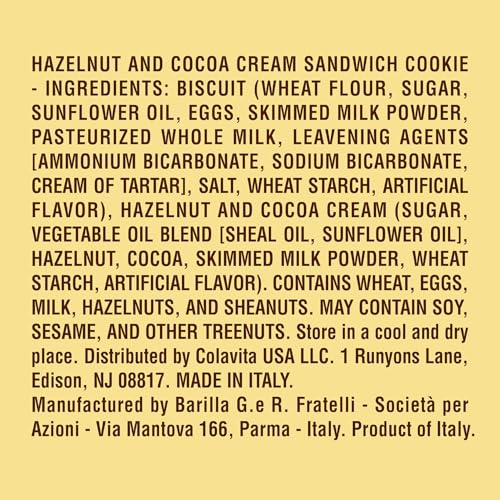 Mulino Bianco Baiocchi pairs well with coffee or tea for a refined snack.