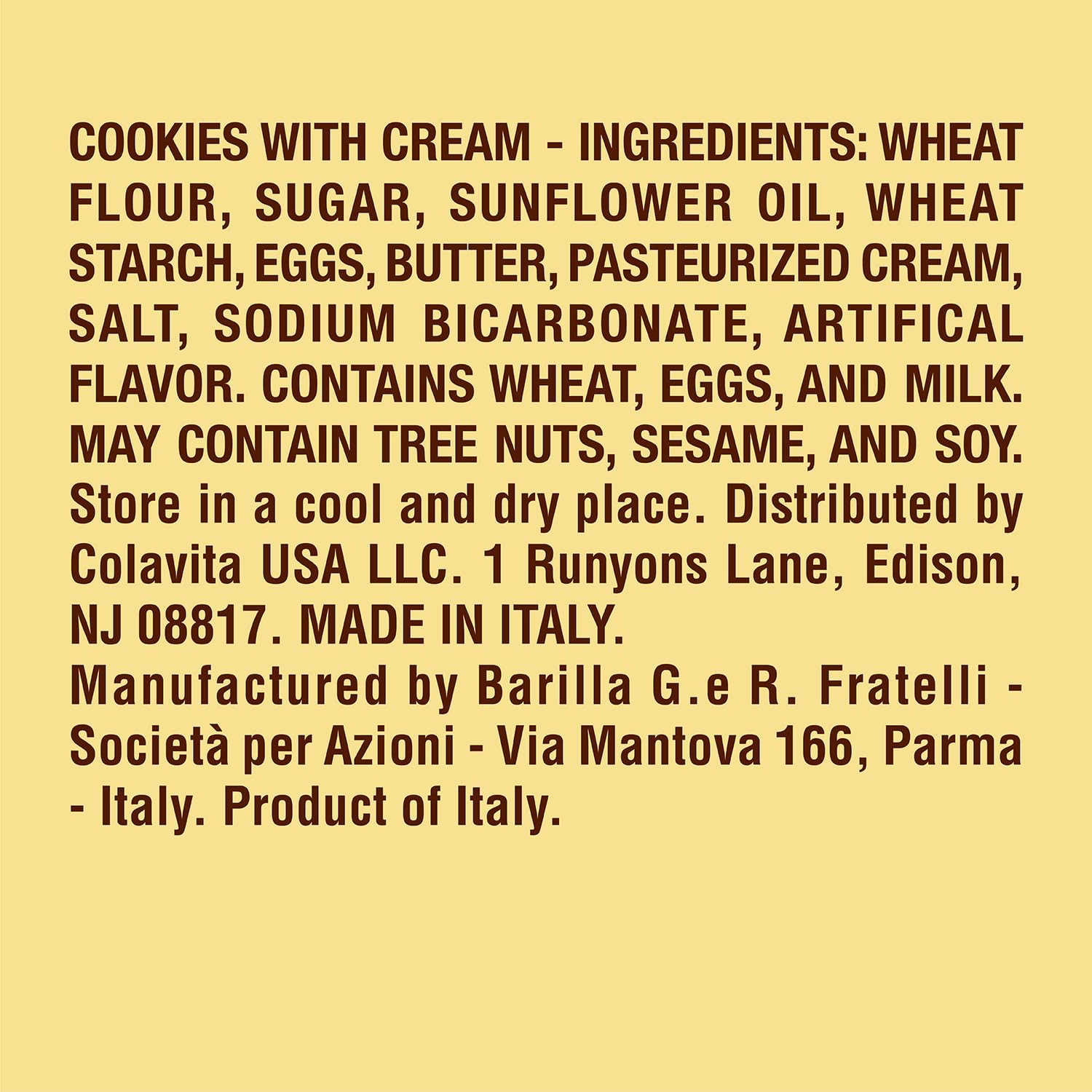 Mulino Bianco Macine soft texture for dunking in milk
