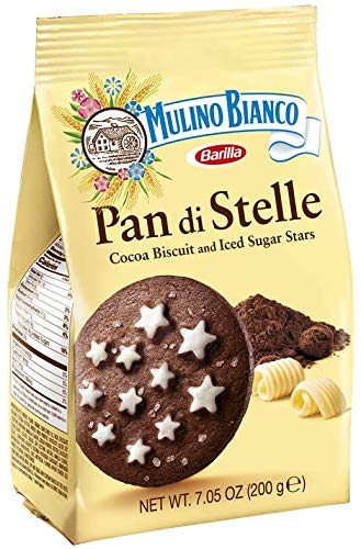 Mulino Bianco Pan di Stelle pack, Italy-made tradition since 1877.