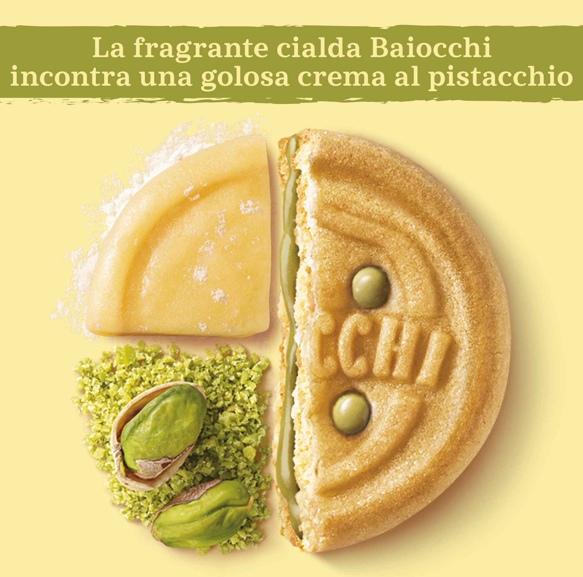 Sustainable flour used in Mulino Bianco Baiocchi shortcrust pastry.