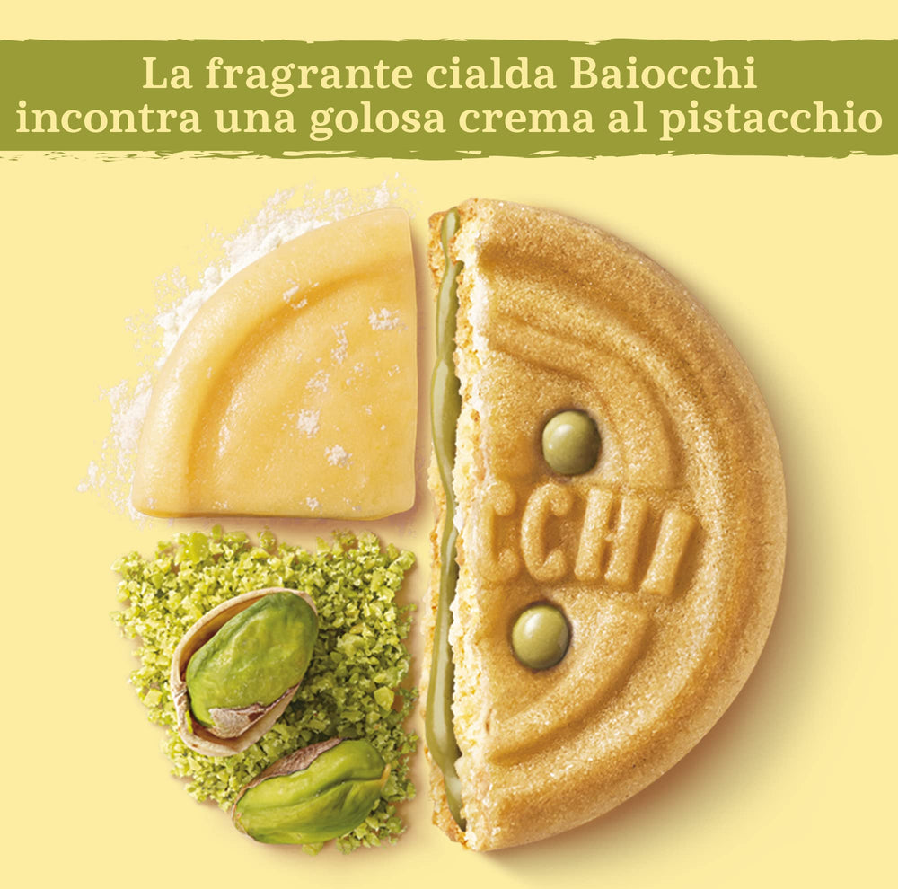 Sustainable flour used in Mulino Bianco Baiocchi shortcrust pastry.