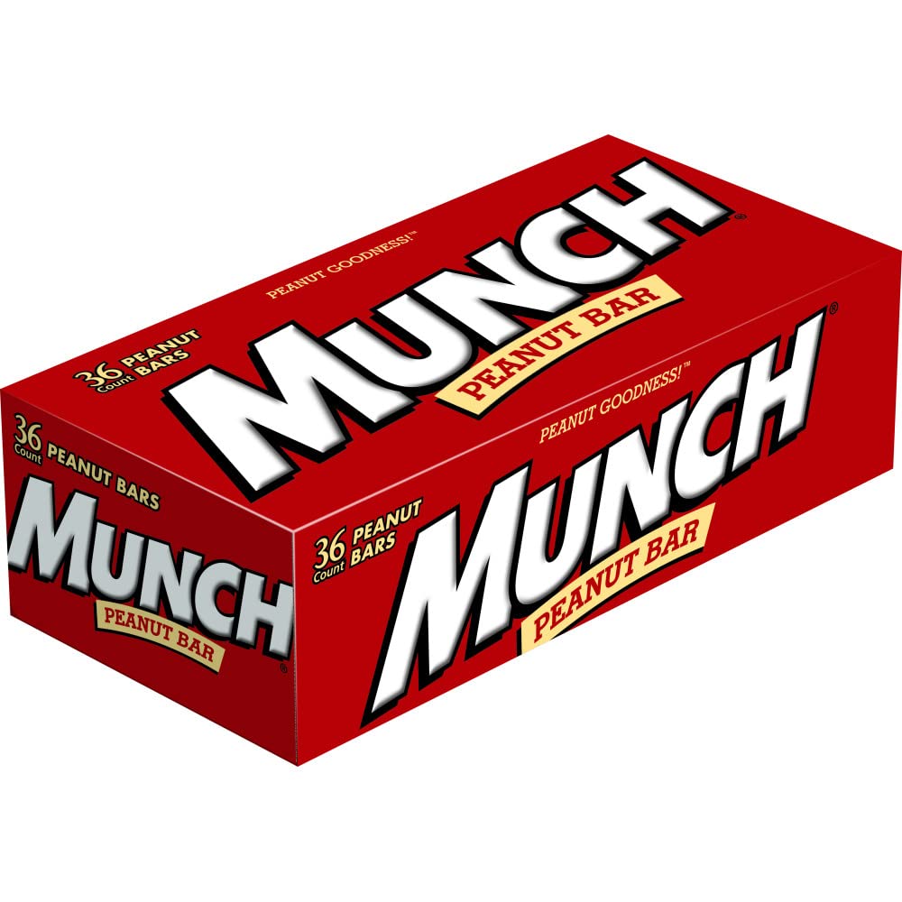 MUNCH Peanut Bar gluten-free hero image for on-the-go snacking