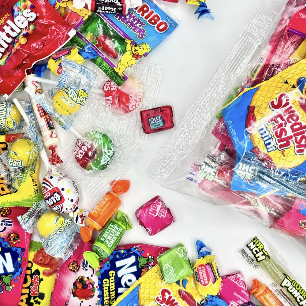 Munchbox 128oz bulk candy pack ideal for large gatherings