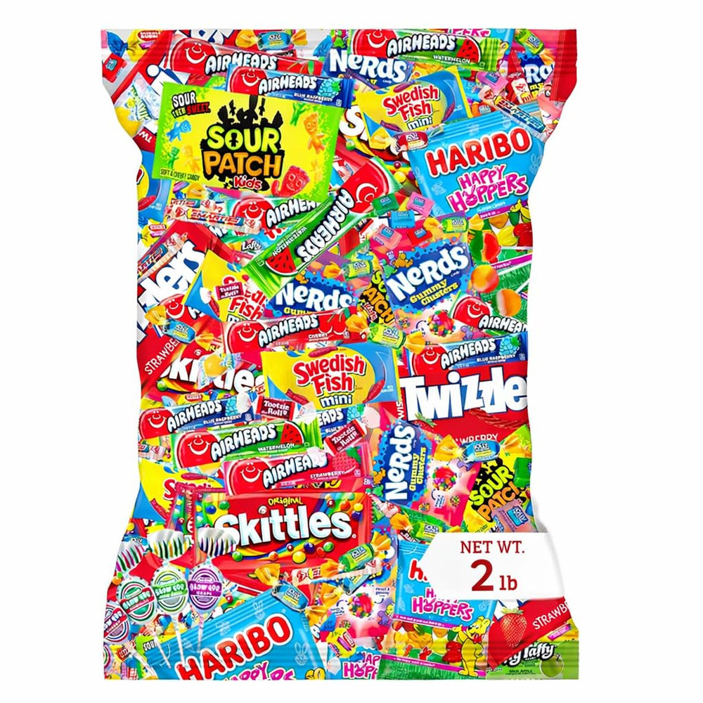 Munchbox bulk candy variety pack 2lb ready for party favors and pinata fillers