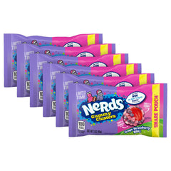 Munchique Gummy Clusters grape-strawberry blitz pack view, ideal for Halloween sharing.