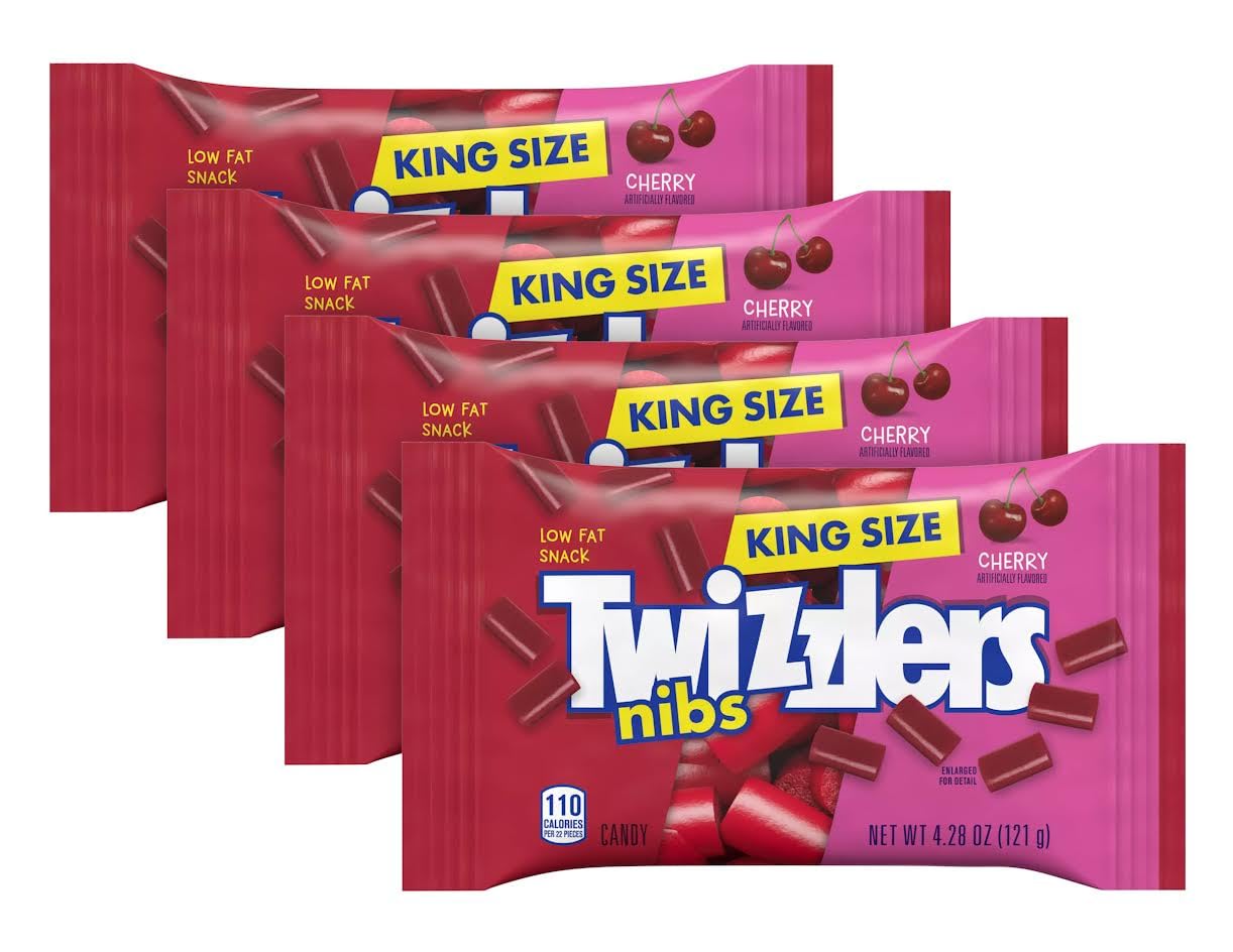 Munchique Licorice Nibz cherry bites pack for sharing and gifting.