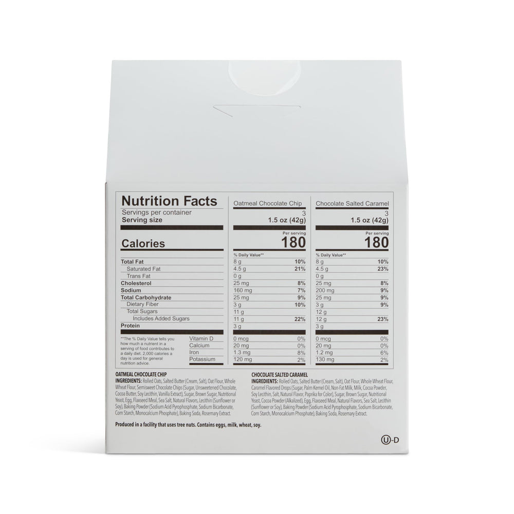 Munchkin Lactation Cookie Bites Chocolate Salted Caramel, indulgent flavor for lactation-friendly snacking.