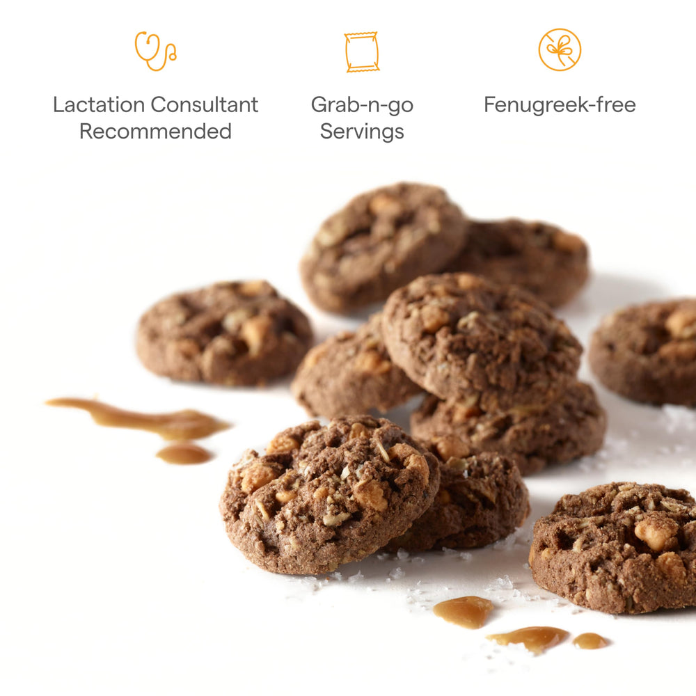 Ingredients highlight: oats, flaxseed and yeast in Munchkin Milkmakers bites for milk-friendly nutrition