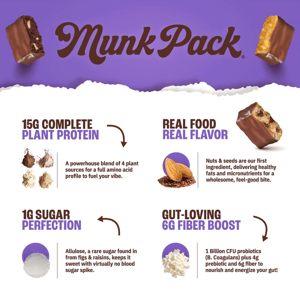 Munk Pack brownie nut fudge bar on-the-go serving idea